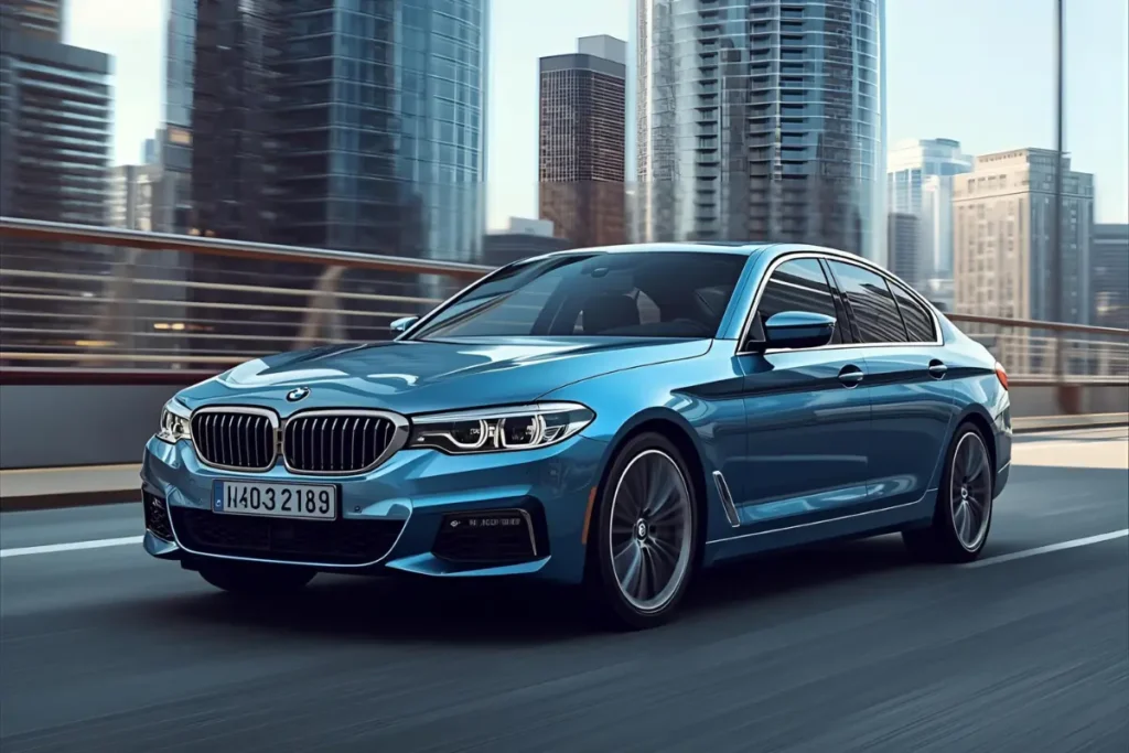 2022 BMW 5 Series Sedan Interior Design and Premium Cabin Comfort