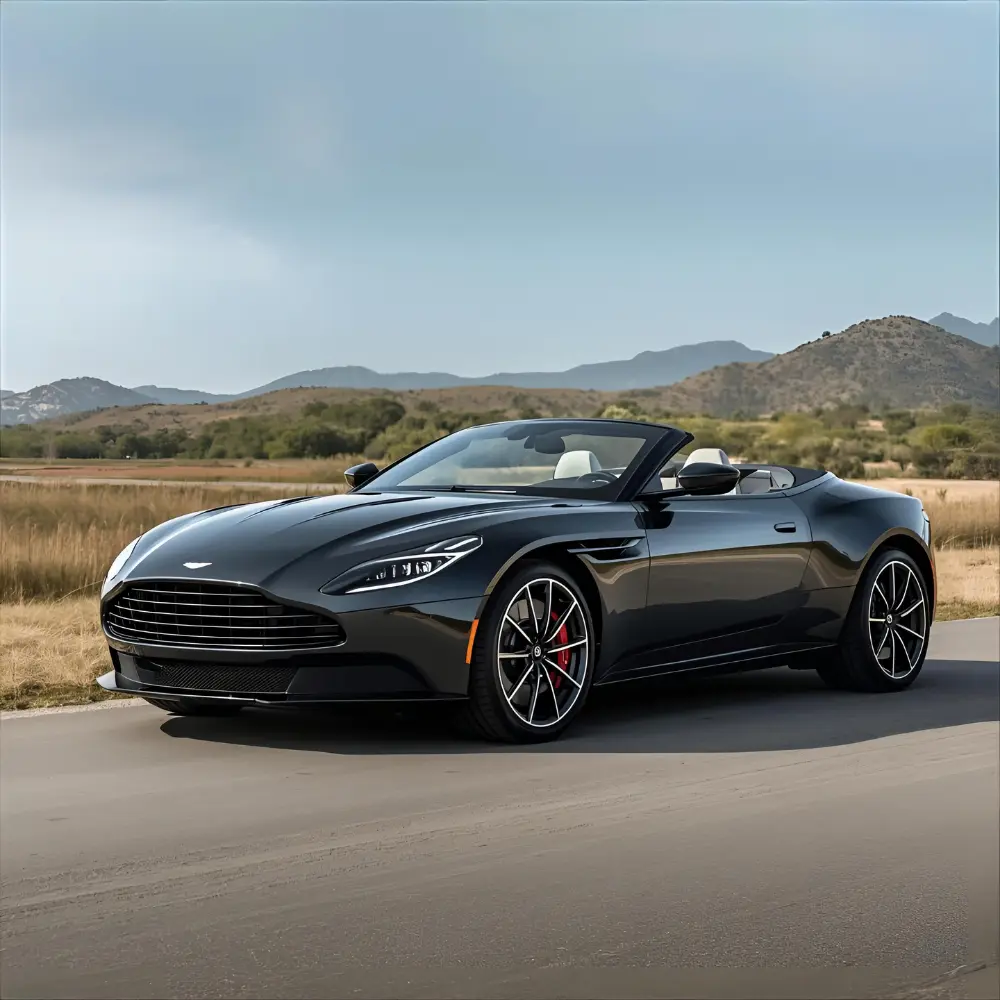 Interior Craftsmanship and Material Quality in the 2021 DB11 Volante