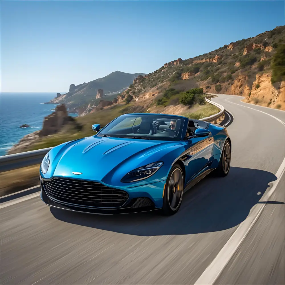 Interior Craftsmanship and Material Quality in the 2021 DBS Volante